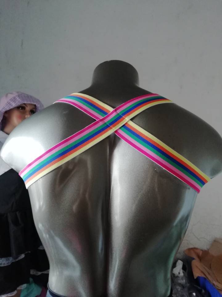 Nightclub show dancing men's lingerie