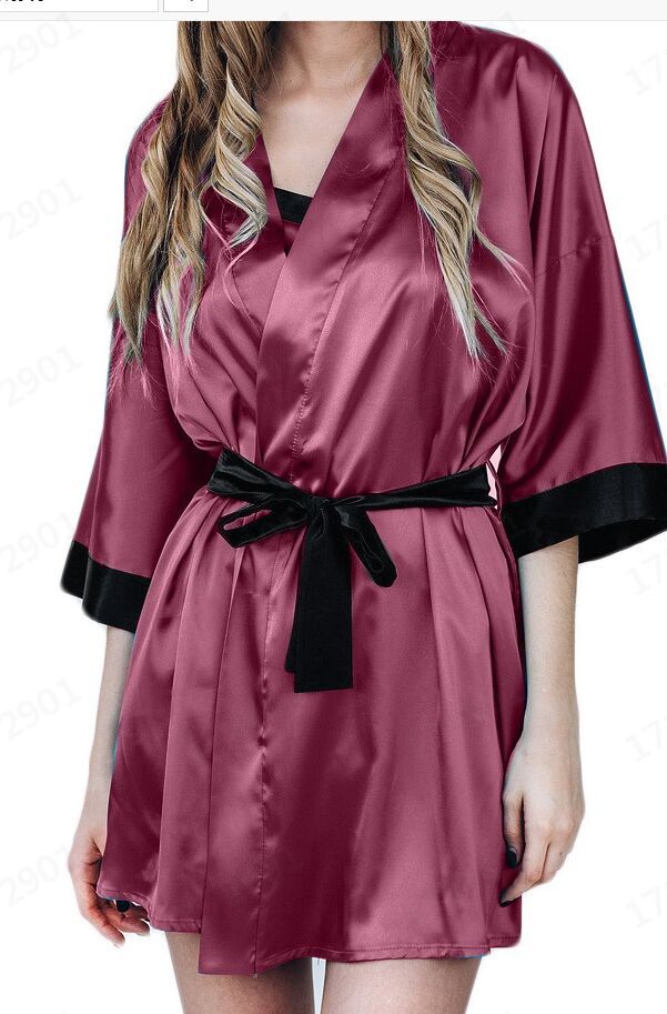 Sexy Lingerie Ladies Home Sexy Nightgown Bathrobe Temptation Plus Size Pajamas Set