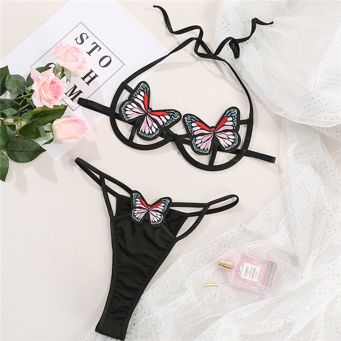 Conjunto de lencería sexy europea y americana Conjunto de sujetador sexy