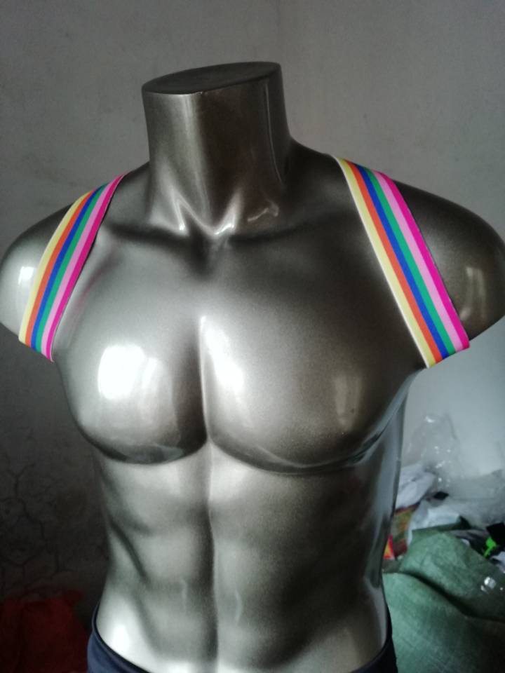 Nightclub show dancing men's lingerie