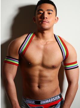 Nightclub show dancing men's lingerie