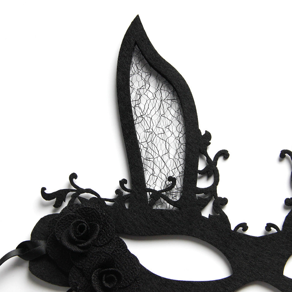 Easter Bunny Mask Sexy Nightclub Bunny Halloween Bar KTV Atmosphere Group Props