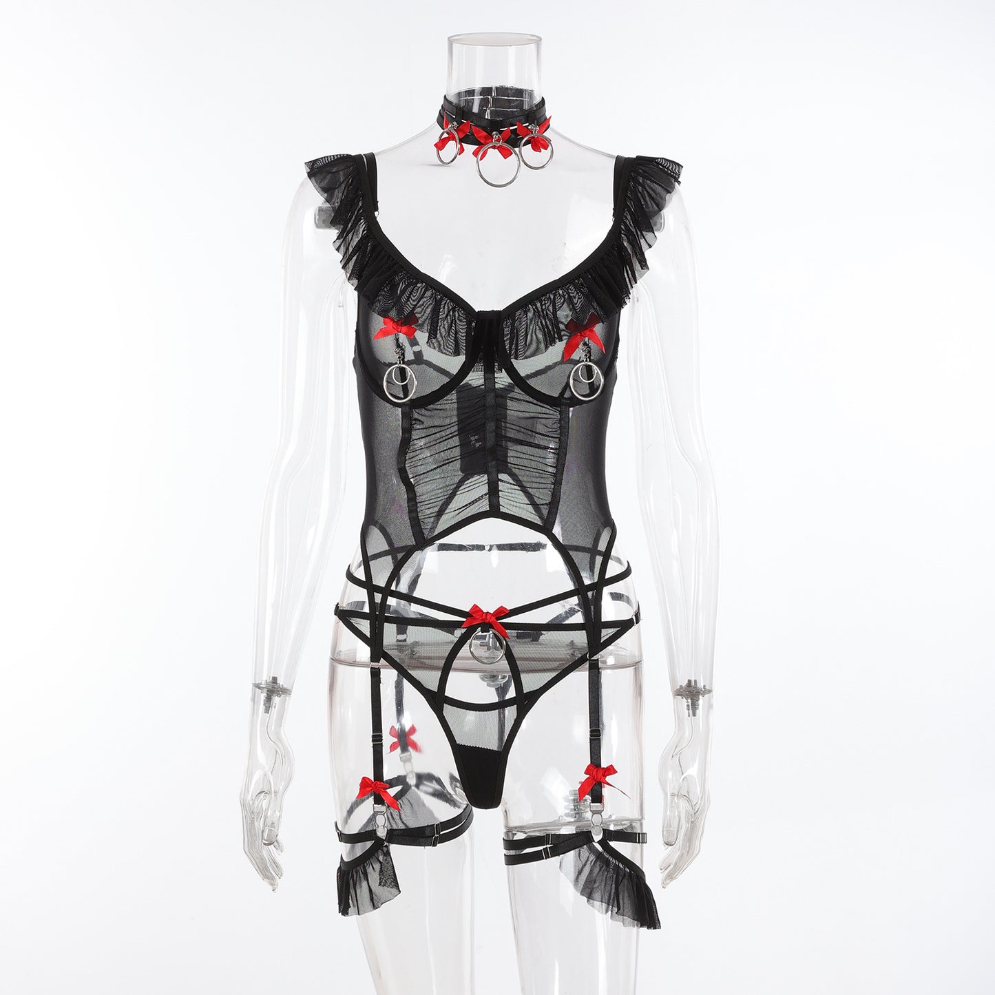 Artisanat dentelle arc fer cerceau couture décorations costume de lingerie sexy