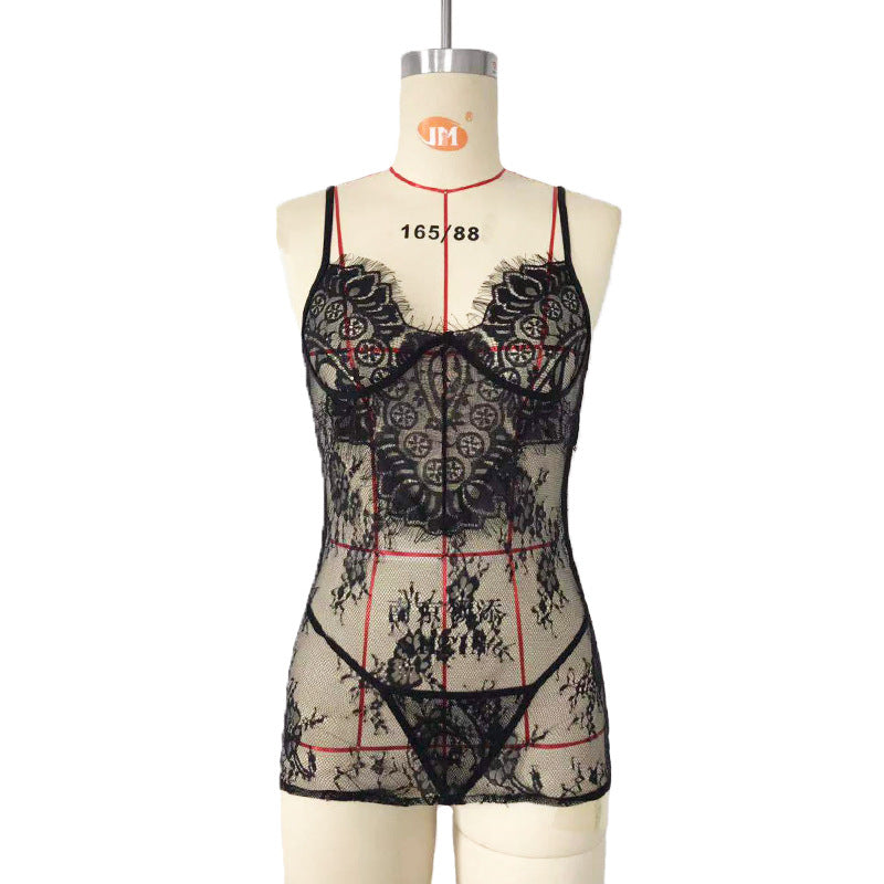 Perspective De Dentelle Sexy Lingerie Européenne Et Américaine