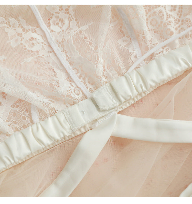 Ensemble de soutien-gorge sexy ultra-fin sans anneau en acier