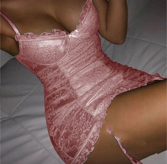 Perspective De Dentelle, Tentation, Lingerie Sexy, Bretelles, Chemise De Nuit