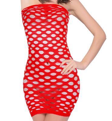 Lingerie sexy, grand trou, sac moulant, jupe de hanche