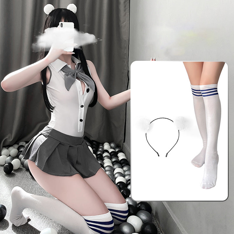 Conjunto de body sin espalda de muy buen gusto de lencería