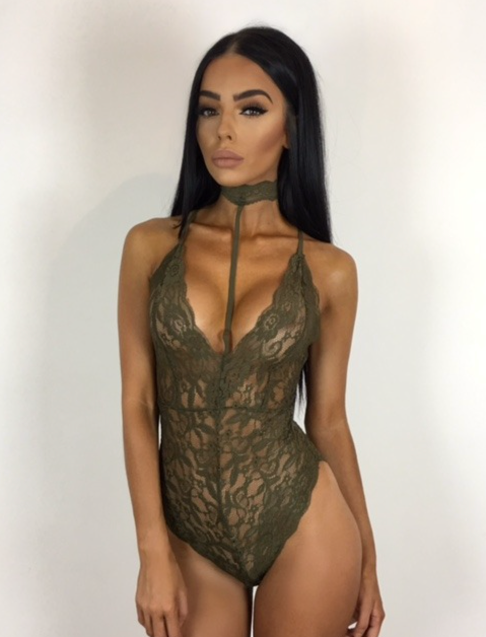 Body sexy en dentelle