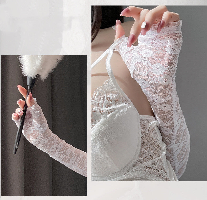 Women's Sexy See-through Lace Gloves
