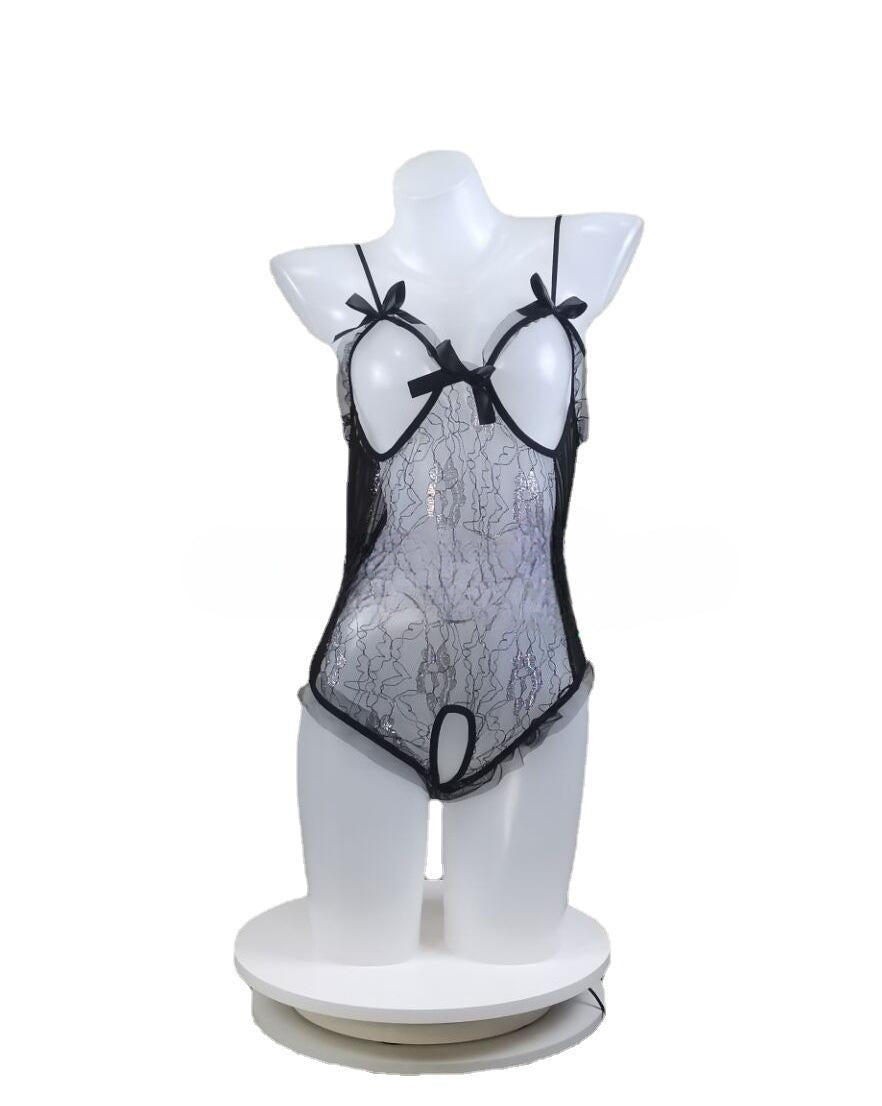 Ensemble de lingerie serré en maille