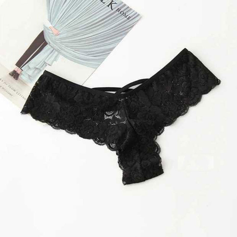 String Sexy Lingerie dames sous-vêtements sans couture dentelle culotte Bikini culotte string culotte slips Tan a string femme S-3XL
