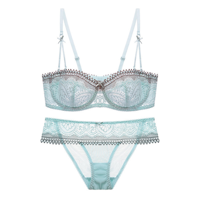 Conjunto de lencería en dentelle.
