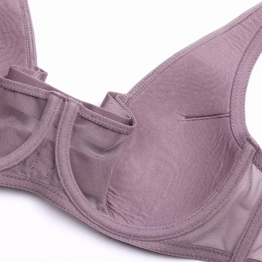 Ensemble de soutien-gorge sexy en coton fin à gros nœud, Europe et amérique