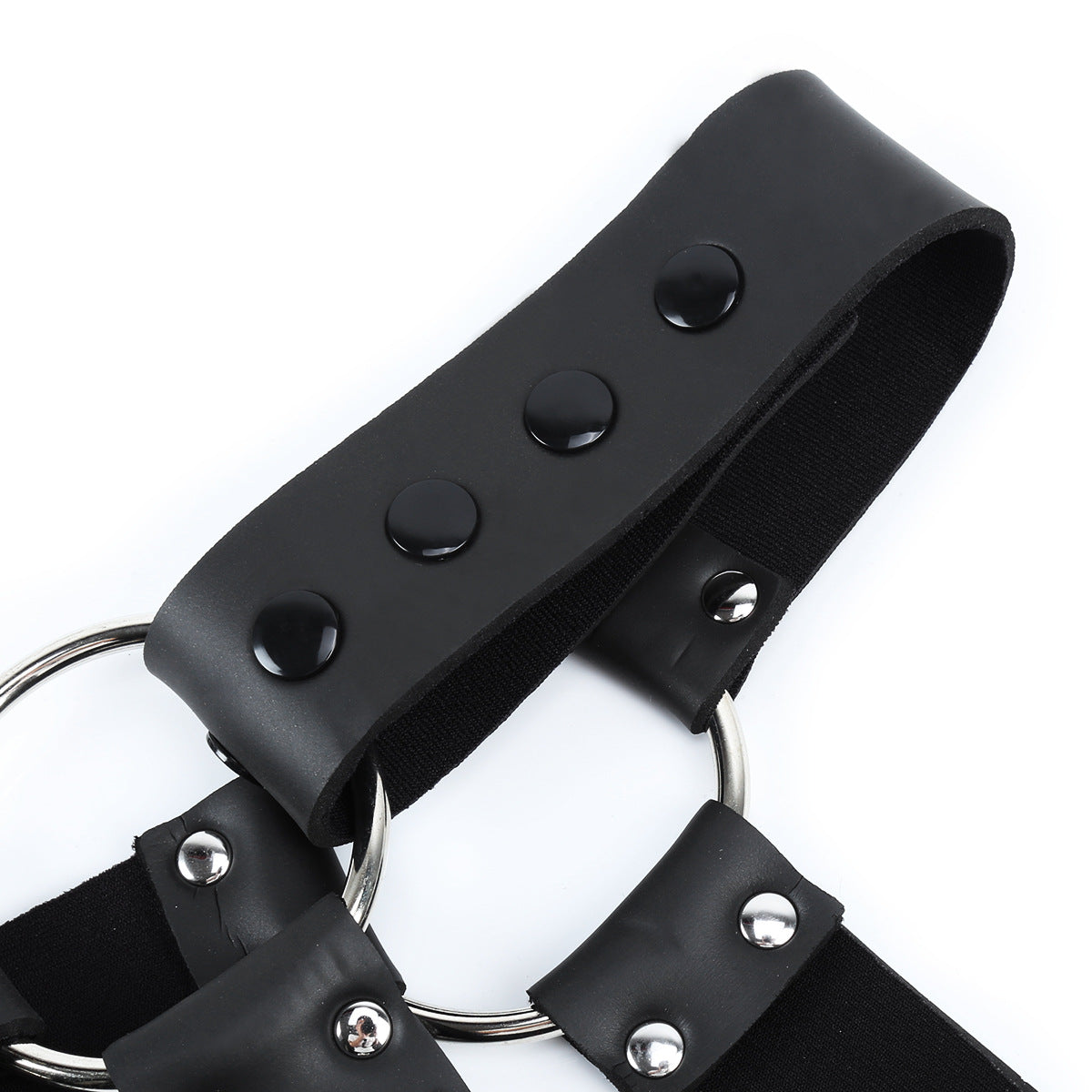 Men's Powerful Men's Binding Stretch Zipper Clothes Binding Sexy Binding Chest Strap