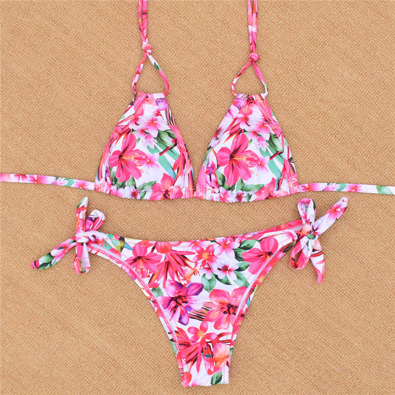 Ensemble de bikini pêche sexy en Europe et en Amérique, point chaud en Europe et en Amérique, Vitoria Spot Explosion du commerce électronique transfrontalier