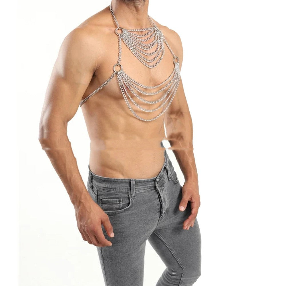 Men's Chain Couple Bed