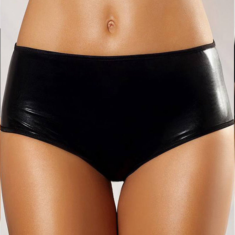 Plus Size Leather Chain Decoration Nightclub Underwear