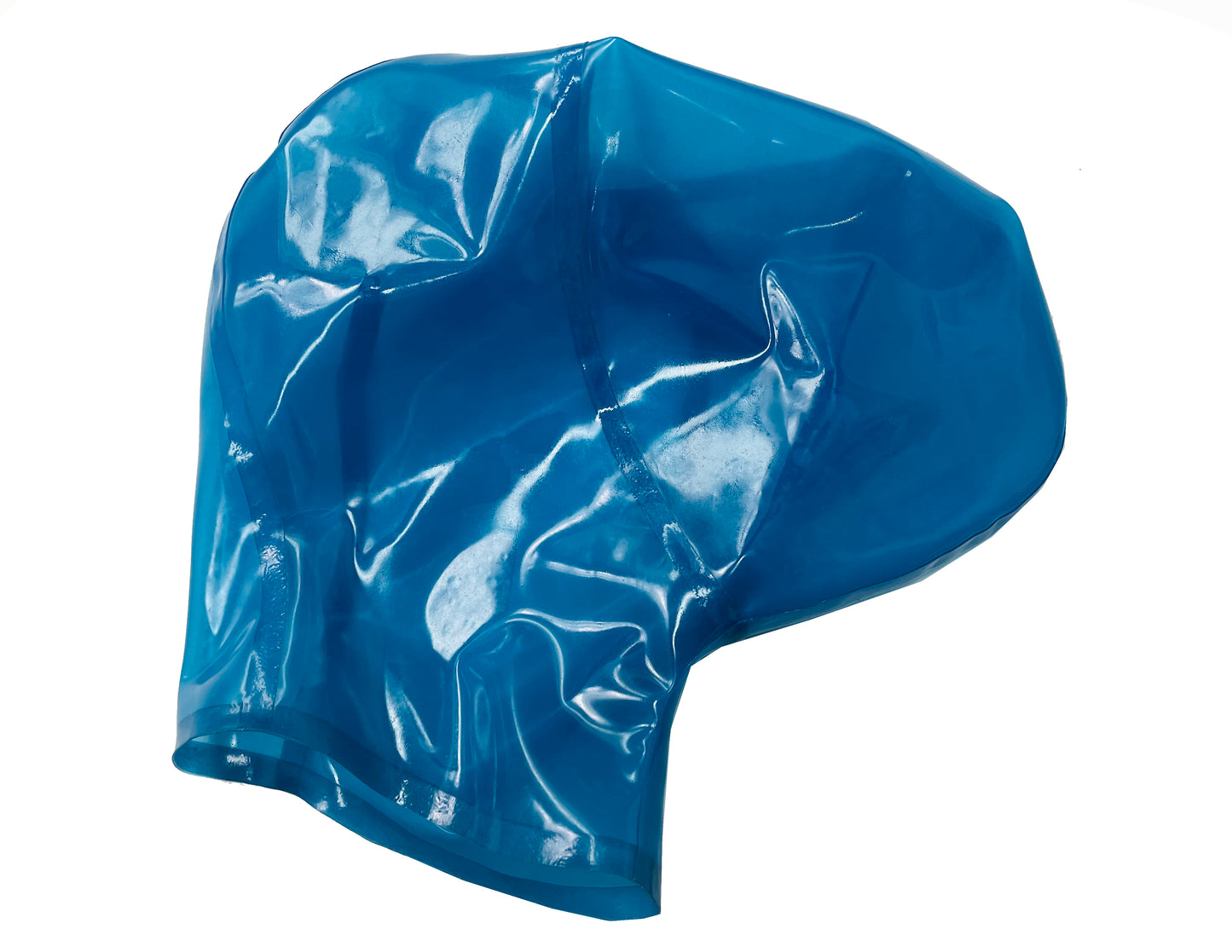 All-pack Zipper Free Latex Head Cover Breath Control All-pack