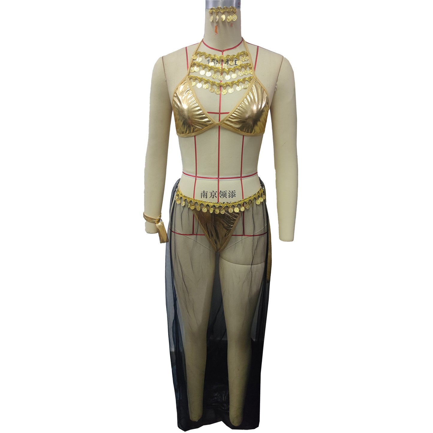 Ensemble de pyjamas grec Cléopâtre pour femmes