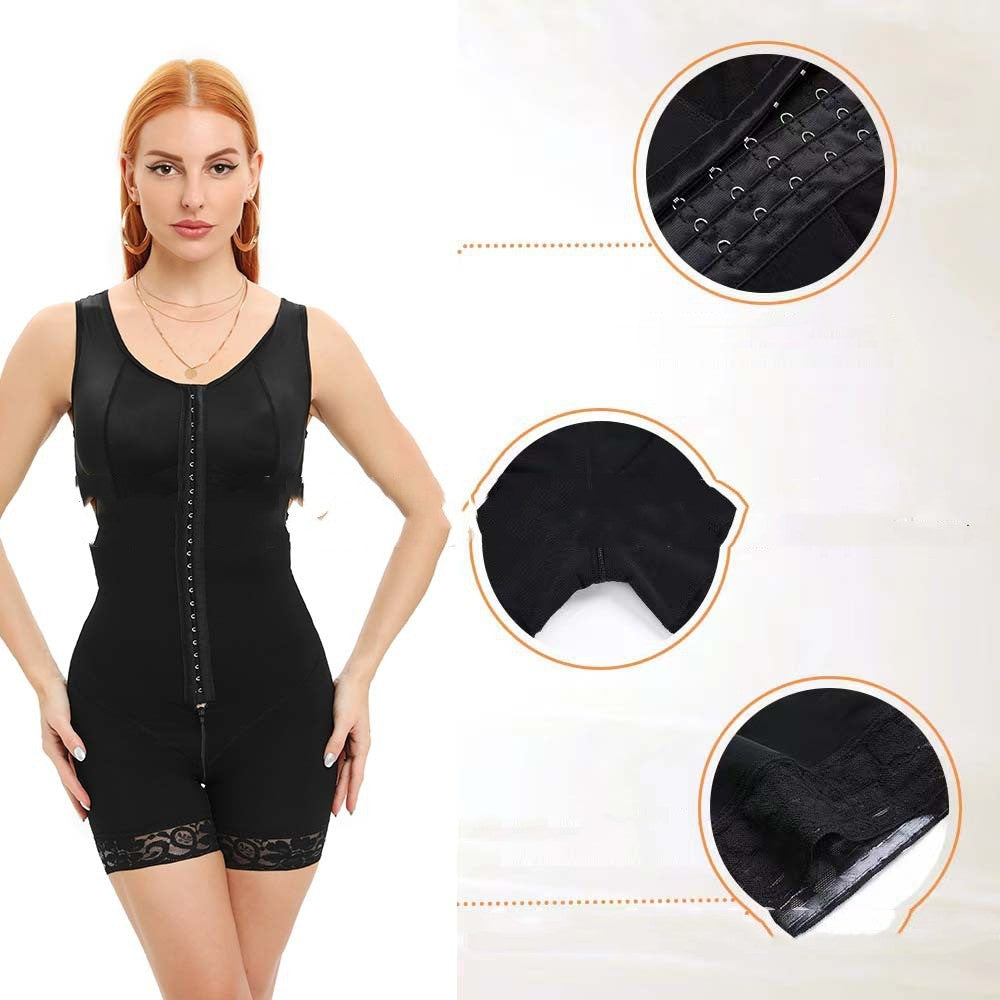 Corsé de talla grande para dar forma al cuerpo con pechos y levantamiento de cadera que contrae el vientre