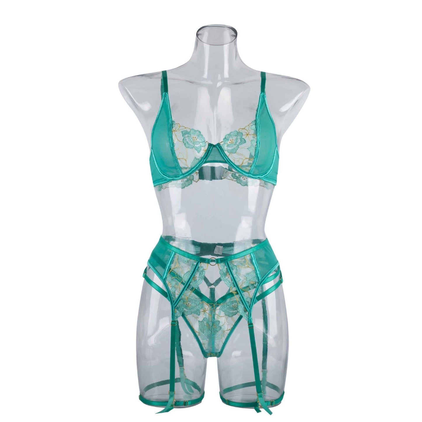 Ensemble de soutien-gorge à la mode pour femmes, broderie
