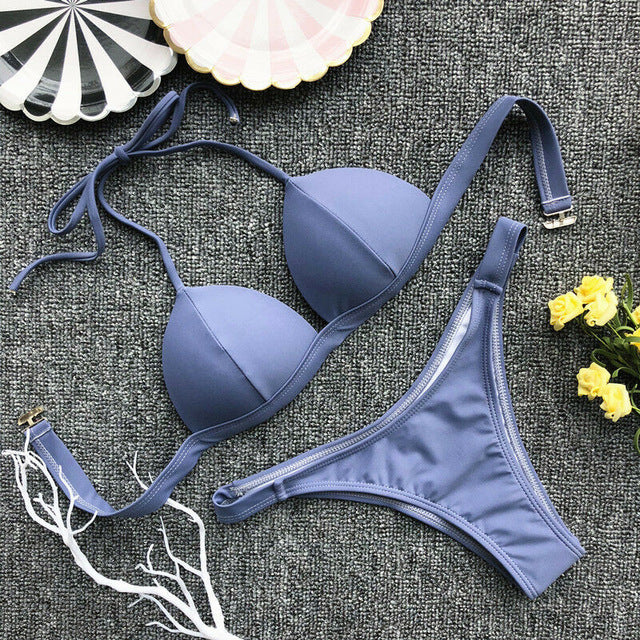Nouvel ensemble de soutien-gorge bikini femme sexy