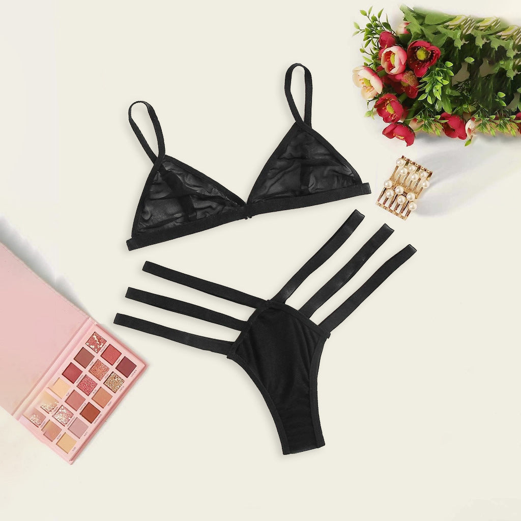 Lingerie Sensuelle Sous-Vêtements Femme Ensemble Sexy Soutien-Gorge String