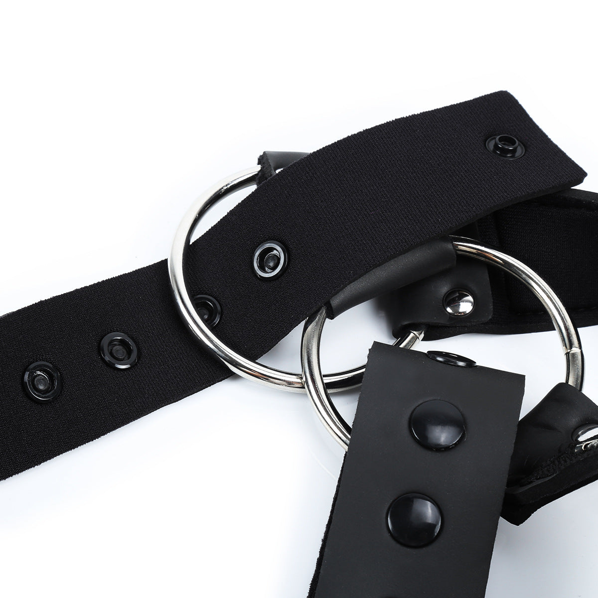 Men's Powerful Men's Binding Stretch Zipper Clothes Binding Sexy Binding Chest Strap