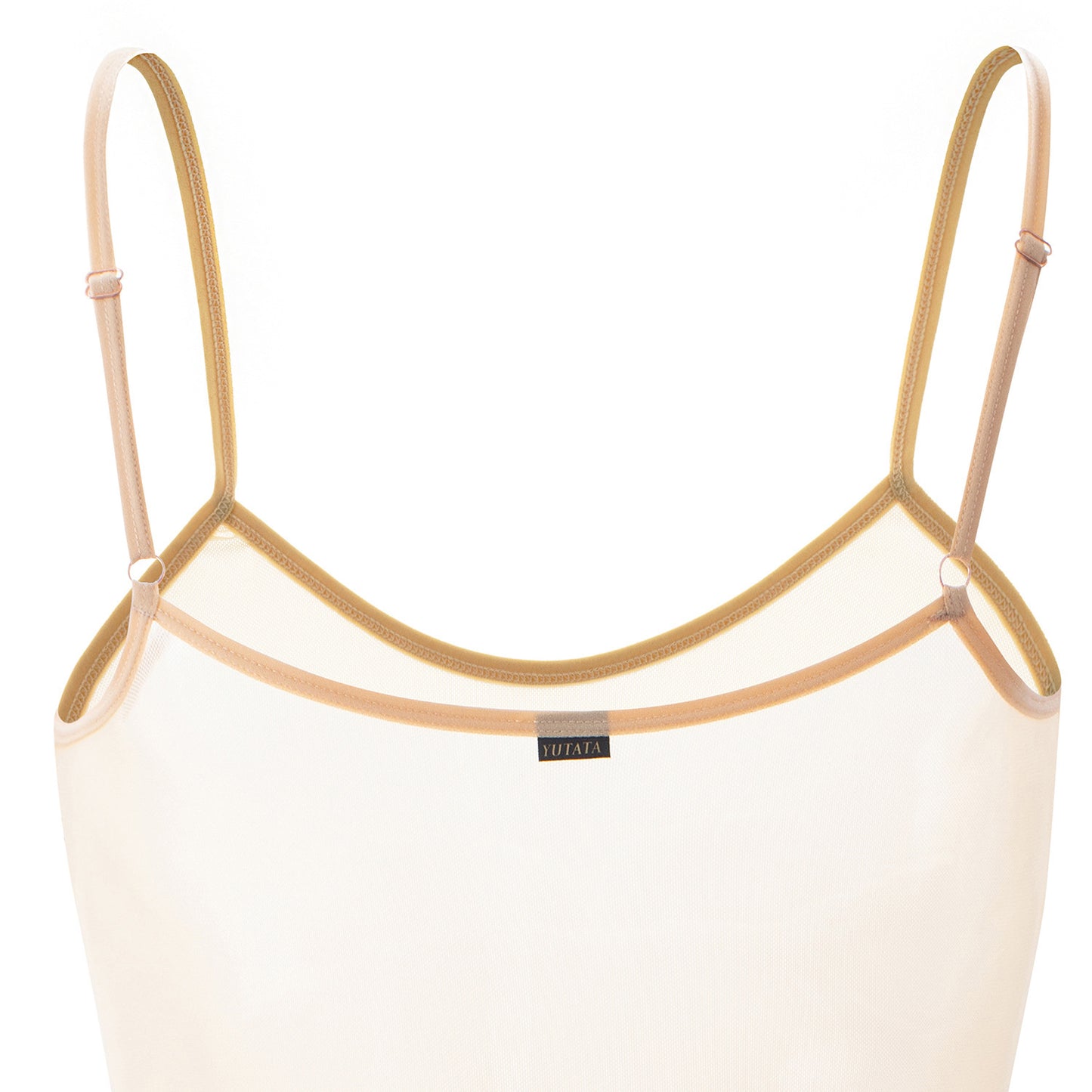 Chaleco de malla de una pieza con tirantes unisex Lencería transparente con punto de rocío y orificio abierto