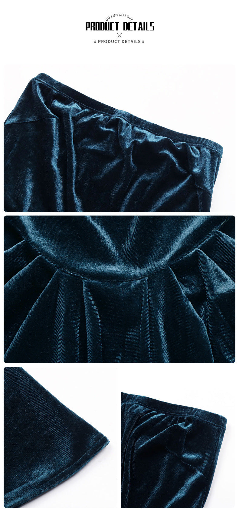 Off-the-shoulder Solid Color Irregular Hip-wrapped Dress Hot Girl Velvet Dress