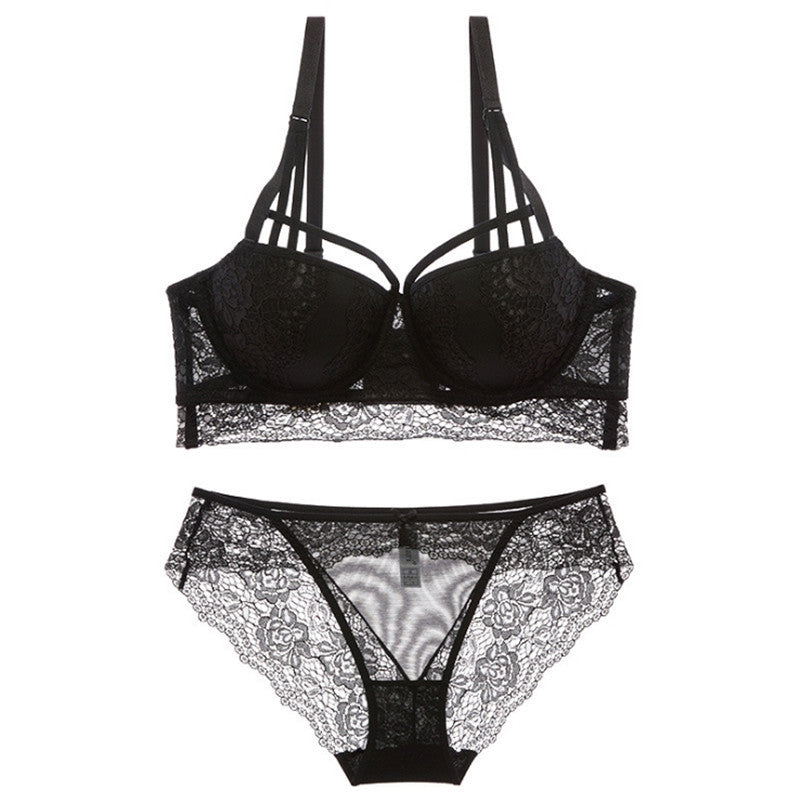 Ensemble de soutien-gorge en dentelle de style européen et américain pour femmes