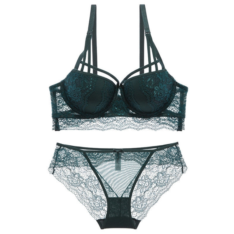 Ensemble de soutien-gorge en dentelle de style européen et américain pour femmes