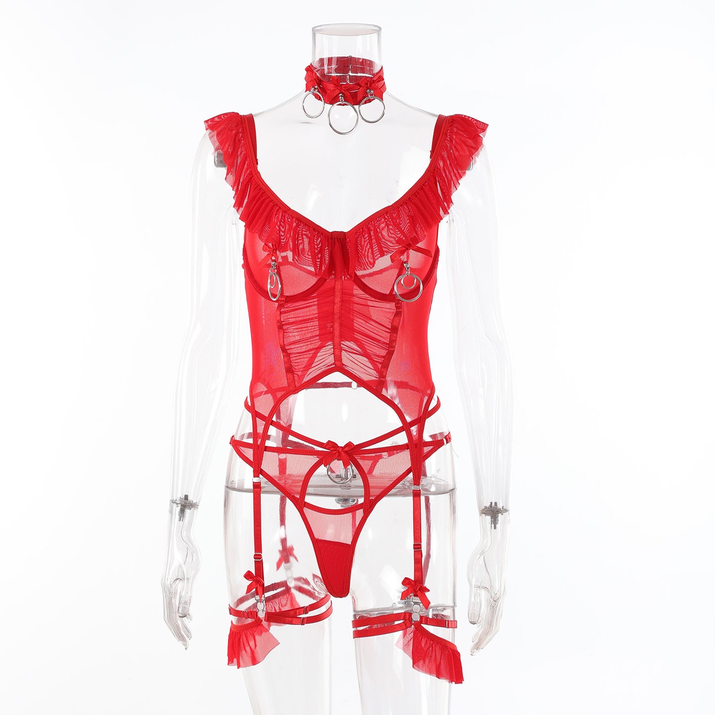 Artisanat dentelle arc fer cerceau couture décorations costume de lingerie sexy