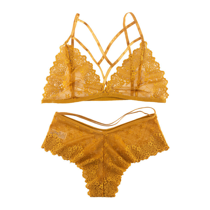 Ensemble de lingerie ultra-mince de style européen et américain