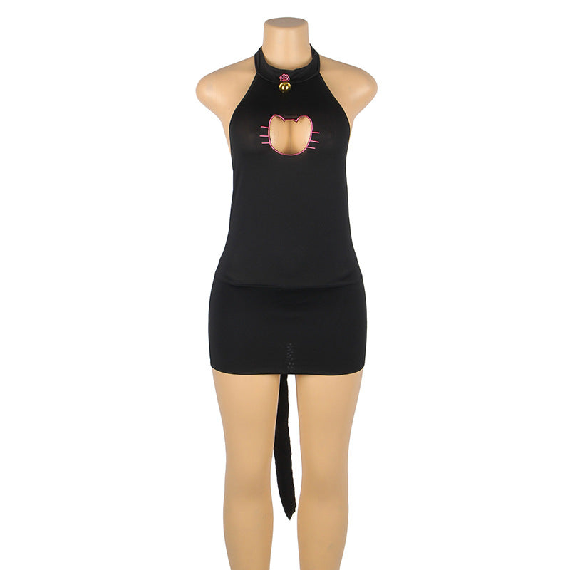 Sexy Lingerie Black Sexy Kitten Uniform Seductive Set Cosplay Cat Bunny Clothing Sexy