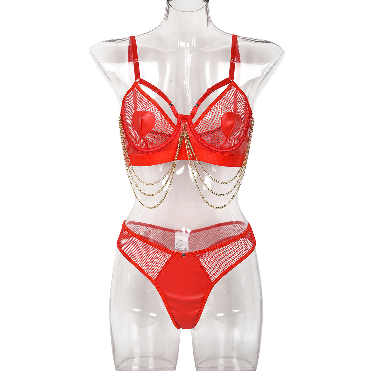 Costume en cuir Super sauvage, chaîne en métal pour industrie lourde, couture de grille, amour, Faux cuir