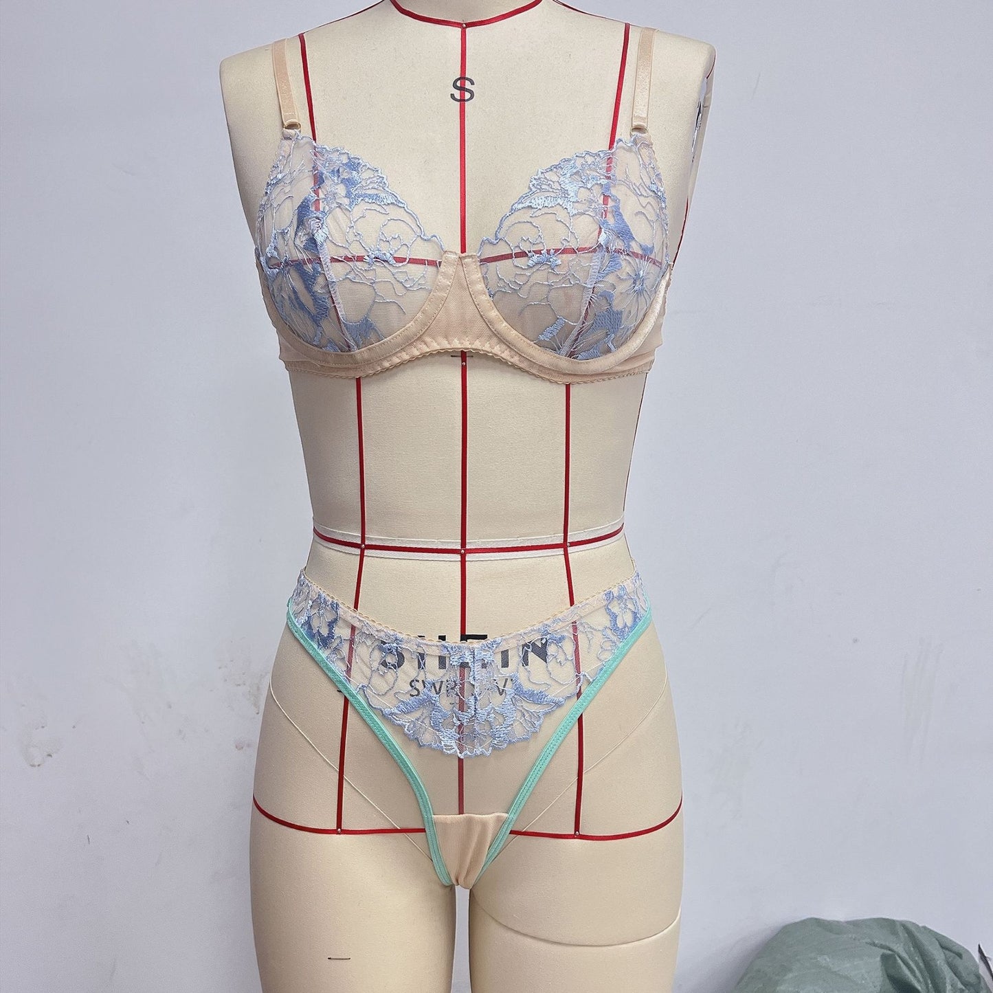 Sexy Clothing Floral Embroidered Underwear Bra Sexy Suit
