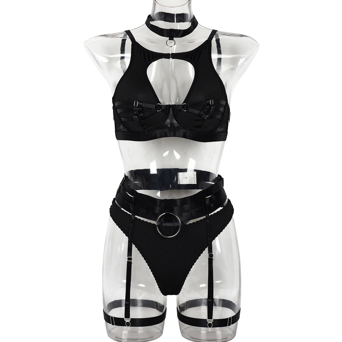 Sexy Bra Sexy Underwear Stitching Straps Push up Set Women