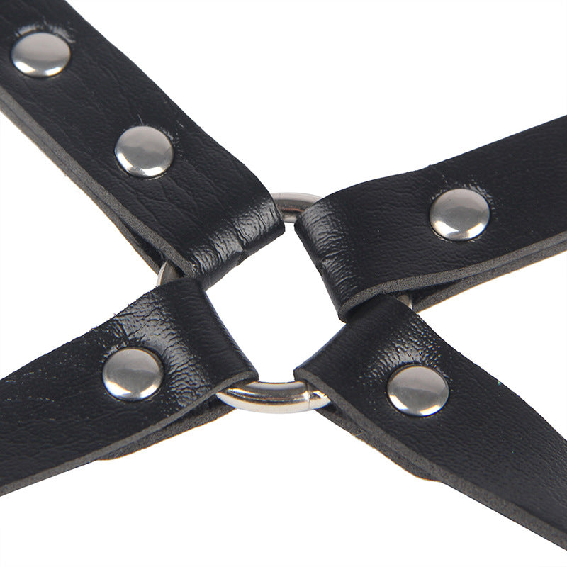 Plus Size Sexy Trend Binding Belt Couple Flirting Bracelet Leg Ring Punk Belt Waist Chain