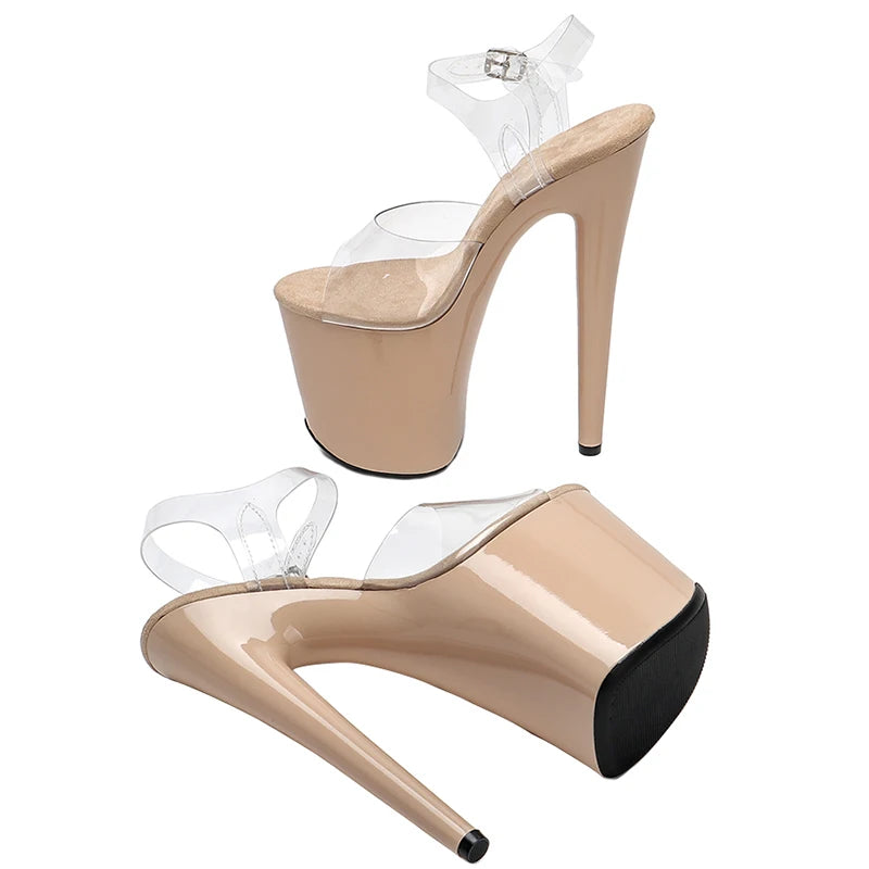 8Inch/20cm Women's Platform Sandals party High Heels Shoes Pole Dance Shoes