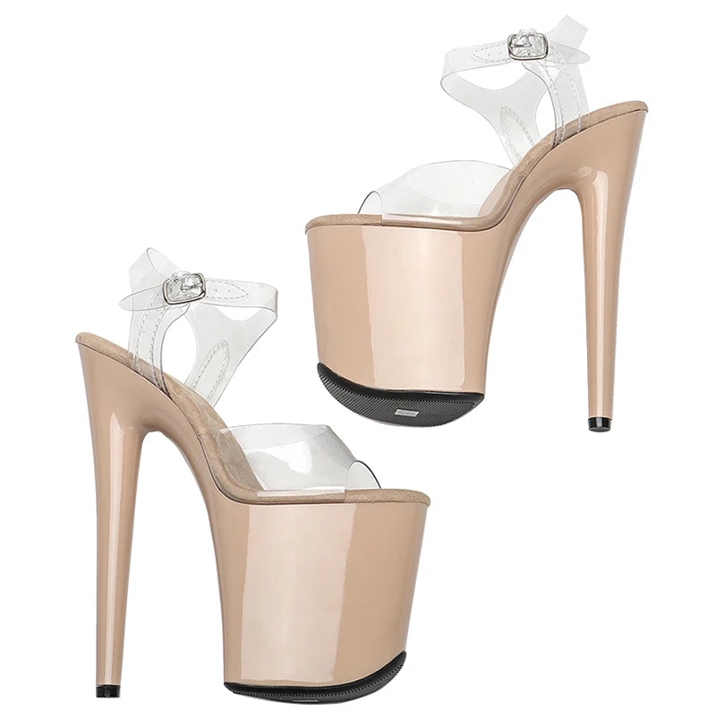 8Inch/20cm Women's Platform Sandals party High Heels Shoes Pole Dance Shoes