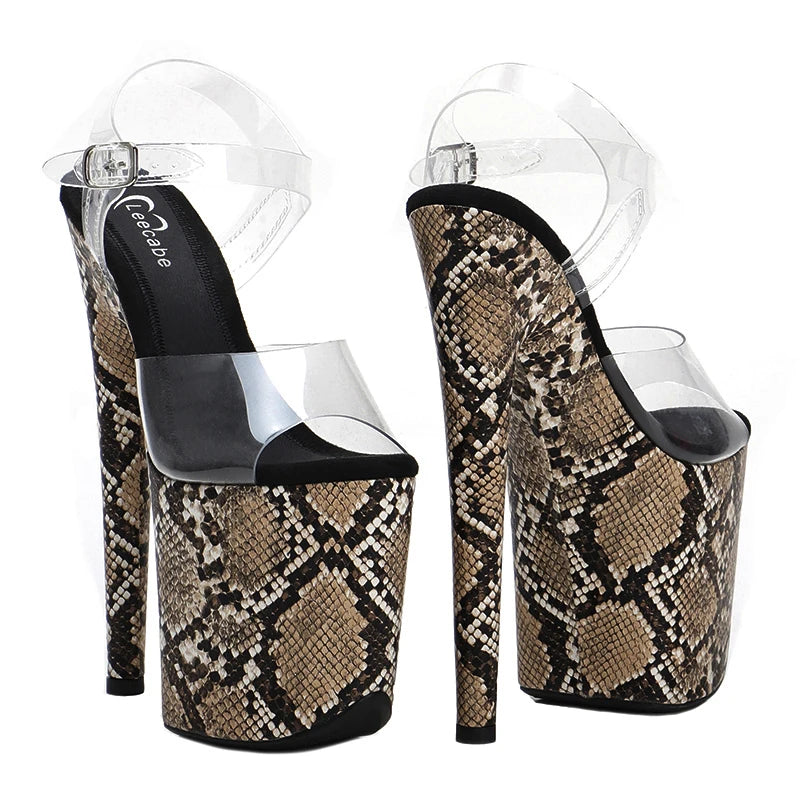8Inch/20cm Women's Platform party High Heels Shoes Pole Dancing Shoes