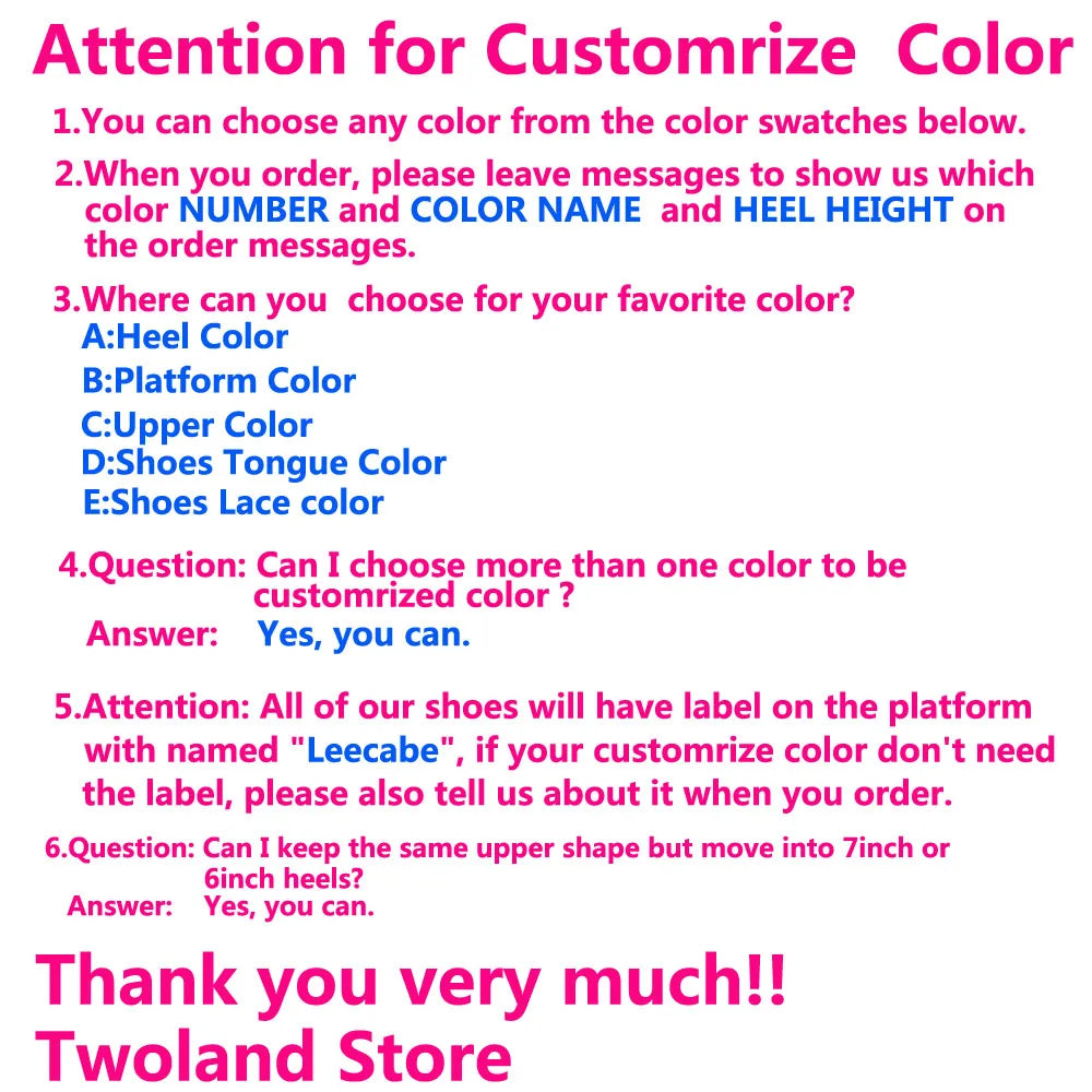 17CM/7inches two color PU material High Heel platform Pole Dance boot
