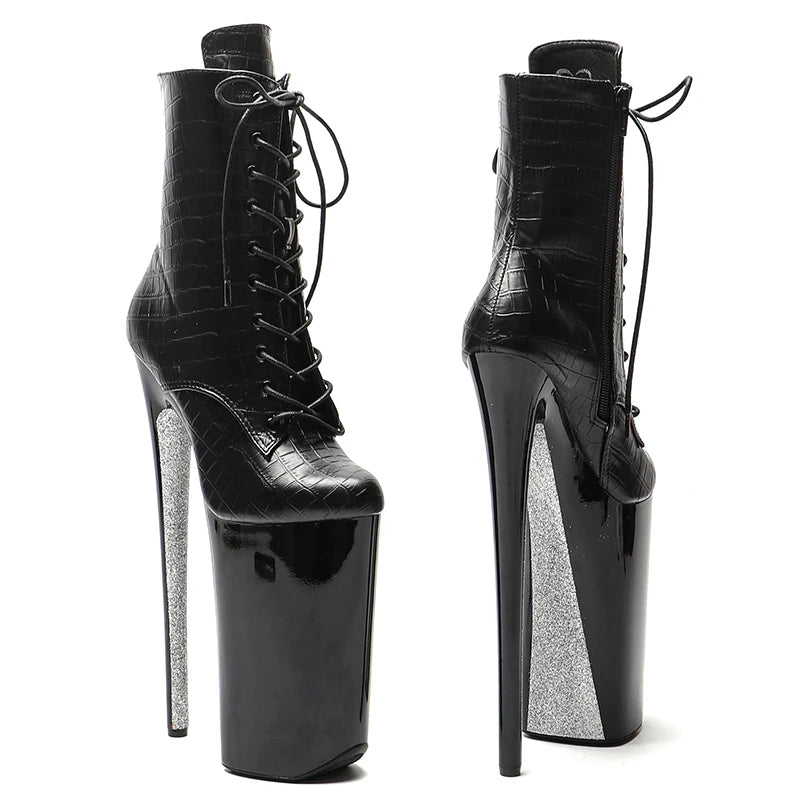26CM/10inches PU Upper y exotic High Heel platform party shoes Pole Dance boot