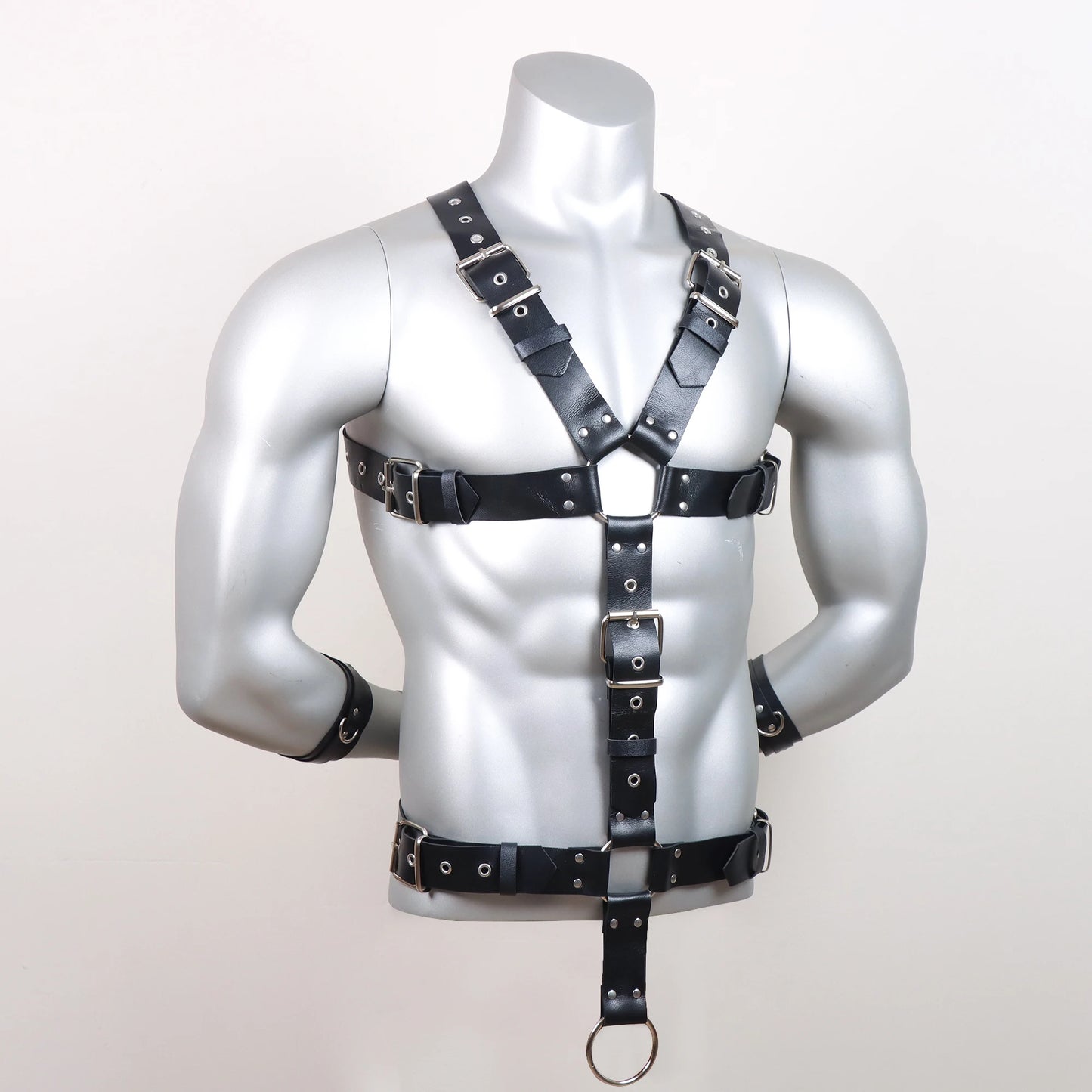 Body Harness Men Leather Lingerie ual Chest Harness Belt Strap Punk Rave Costumes for Adult