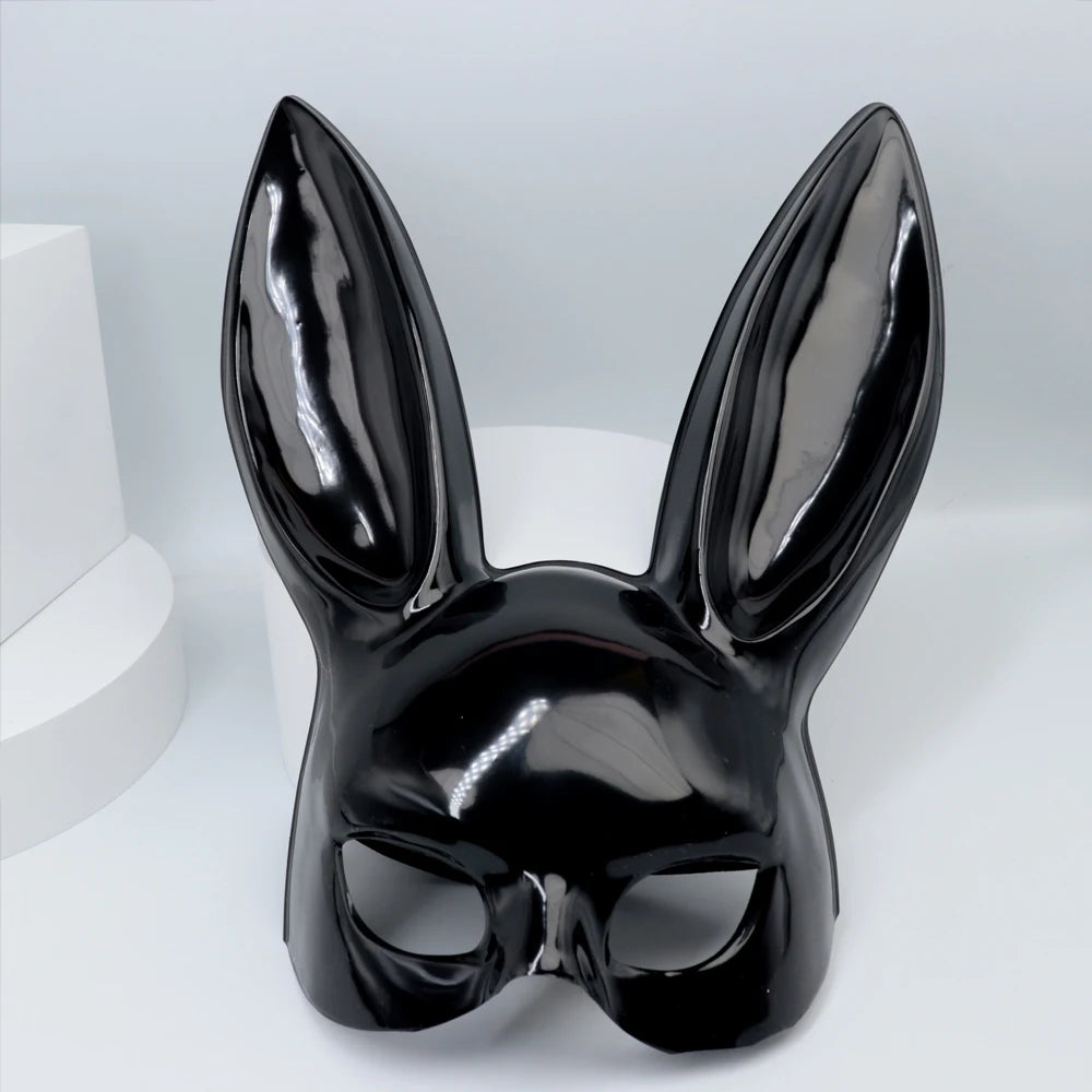 Eye Mask Adult Game Couples Leather Harness Mask Wearble Costumes For Women Men Cosplay Toys Face Masks Product