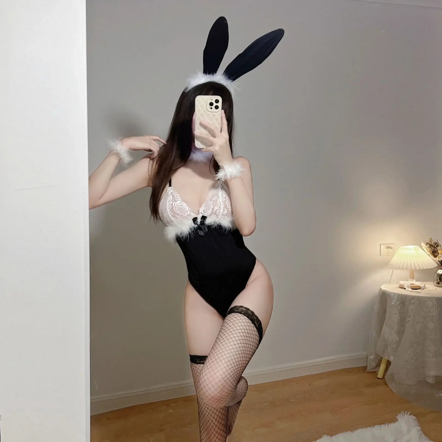 Sexy Bunny Costume for Women Bunny Girl Cosplay Maid Costume Set Cosplay Anime Adult Sexy Lingerie Women's Underwear Bodysuit
