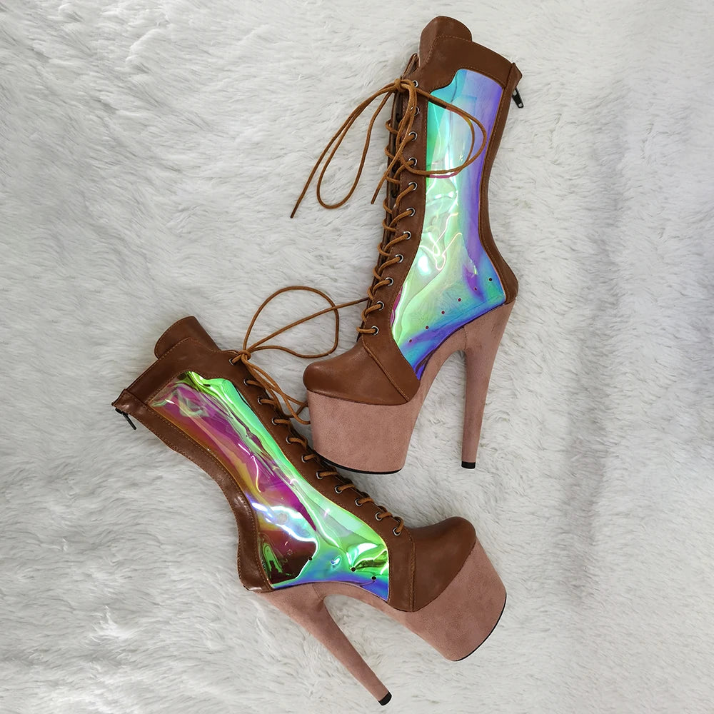 17CM/7inches y exotic fashion Dancing Party High Heel platform Pole Dance boot