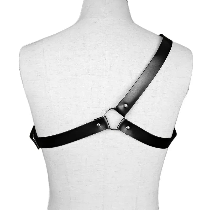 Pu Leather Harness Garter Women Body Bra Suspenders Adjustable Belt Gothic Clothes Accessories